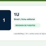 Ficha editorial de 1U para Brazil en LatamBetMap