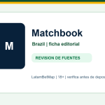 Ficha editorial de Matchbook para Brazil en LatamBetMap