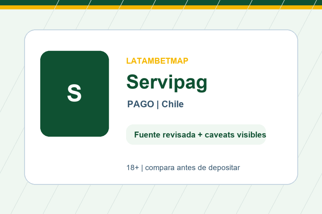 Servipag - LatamBetMap
