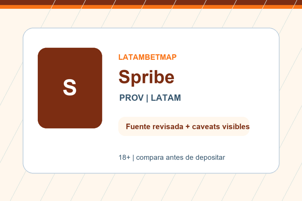 Spribe - LatamBetMap