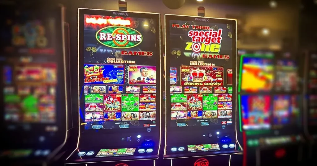 Gabinetes PH 50 V AWP de EGT instalados en el Hi Five Casino de Holanda
