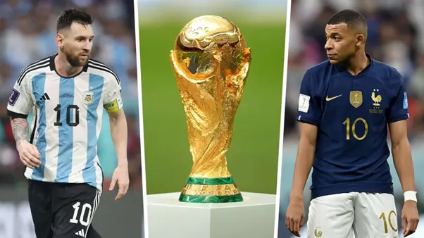 Aficionados usando sus teléfonos para apostar en un partido de la Copa del Mundo, mostrando la interfaz de una casa de apuestas.