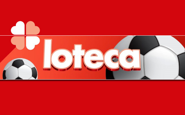 Cartón de la Loteca del concurso 1267 con partidos de fútbol brasileño e internacional